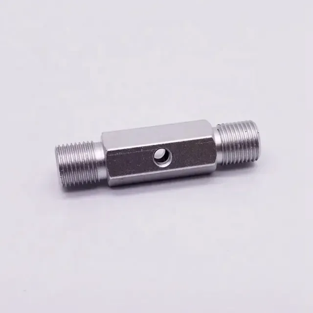 External CNC turned metal part