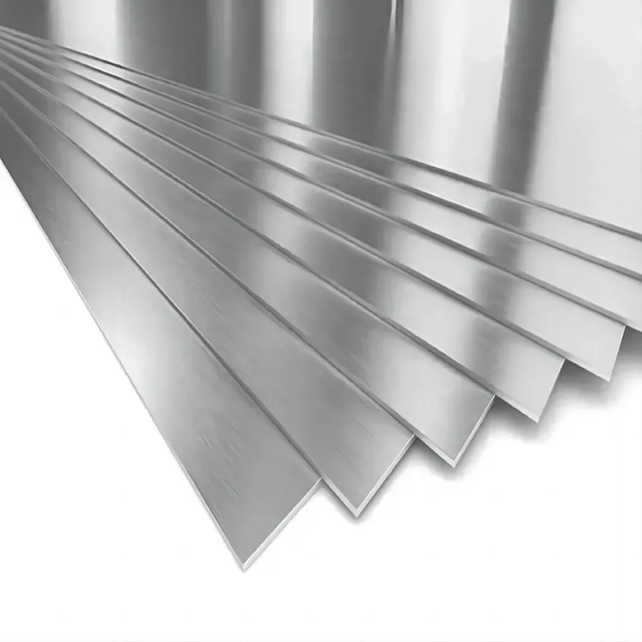 Metal sheet for energy enclosures and trays